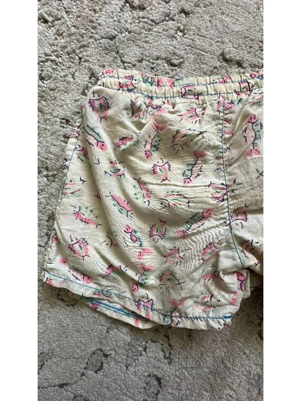 Vintage byoboy‎ fish swim trunks size 2T